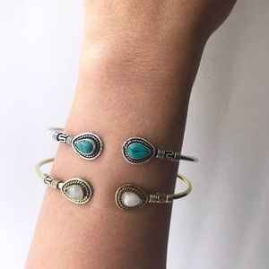 Gemstone Cuff sold on Etsy